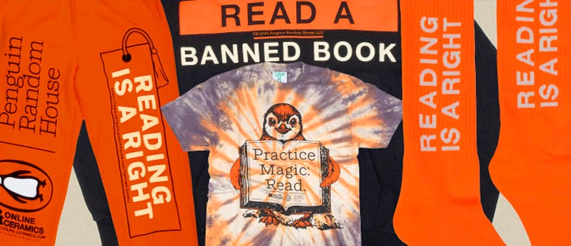 PRH x Online Ceramics Collection Celebrates the Right to Read